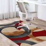 120 x 140 cm ofis sandalyesi matı, ahşap ve fayans zeminler için, kaymaz, makinede yıkanabilir, tekerlekli sandalyeler, oyun ve ofis kullanımı için giriş matı