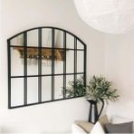 120 x 80 cm Oval Duvar Dekor Aynası - Konsol Üstü Oval Pencere Ayna