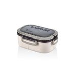 1200 ml 2 Katlı 6 Bölmeli Beslenme Kutusu – BPA’sız PP Plastik, Sızdırmaz Kapaklı Lunch Box, Çatal Kaşık Setli, Taşınabilir Sefer Tası, Okul Spor Piknik Yemek Kabı, Bento Box (Gri)