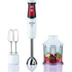1200 W Güçlü Blender Seti 1.1 L Beyaz, Hızlı ve Pratik Kullanım - Ahşap - Beyaz