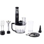 1200 W Güçlü ve Şık Siyah Blender Seti, Pratik Kullanım Için Ideal Seçim. - Ahşap