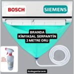 12000 ve 18000 Btu Klima Yıkama Brandası Serpatin Temizleyici 2.5 Metre Hortum - klima Bakım Seti Kiti