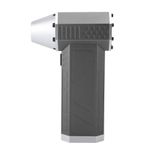120000rpm Mini Fan Fırçasız Motor 3 Hızlı Elektrik Hava Duster Jet Fan Blower Hızlı Evde (Gri ve gümüş)
