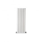 1200x395mm Lilac Dikey Beyaz Alüminyum Radyatör Standart Bağlantı