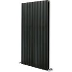 1200X795MM Amber Dikey Antrasit Alüminyum Radyatör Standart Bağlantı