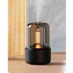 120ml Taşınabilir Elektronik Taşınabilir Ultrasonik Mum Işığı Hava Nemlendirici Difüzör (Yeşil)