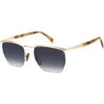 1225/S 0NR84 55-20-145 David Beckham Unisex Güneş Gözlüğü - Altın
