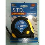 12333456 Std Kılıflı Stoperli Şerit Metre 5 Metre Çelik