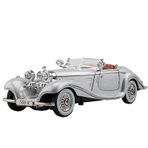 1:24 Mercedes-benz 500k Retro Klasik Alaşım Araba Modeli Gümüş