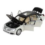 1:24 Ölçek Die-cast Model Metal Araba Süper Sedan Siyah Işıklı