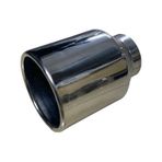 125 Lik Tekli Egzoz Ucu Düz, 125 Mm Silindirik Egzoz Ucu Düz Mode