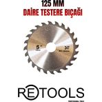 125 mm Daire Testere (Ahşap) Bıçağı