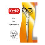 126 Professionel Barber Series Koz02 Profesyonel Saç Sakal Kesim Makası - 6 inç