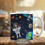 1284-4755 Selam Veren Astronot Kupa Bardak