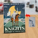 12845554 Atın Üstündeki Şövalye 99 Parça Puzzle Yapboz Tablo