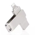 128Gb İphone Uyumlu Usb Flash Bellek Otg Lightning Ve Usb Girişli Yedekleme Ve Taşıma