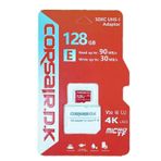 128gb V30 U3 Yüksek Hızlı Microsd Kart - 4k Uhd, Class 10 Telefon Fotoğraf Makinesi Destekli