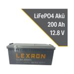 12,8V 200AH LİTYUM AKÜ