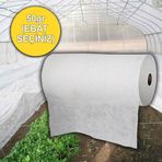 12,8x50 METRE 50gr AGRİL ISI DON ÖRTÜSÜ, ZİRAİ DON KIRAĞI ÖRTÜ KARPUZ ÇİLEK ÖRTÜSÜ, SERA TOPRAK ÖRTÜSÜ ELYAF