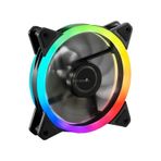 12Cm Rgb RaiNbow Kasa GeniŞ Fan 12 Cm Kasa Fanı