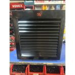 12KW Endüstriyel Fanlı Isıtıcı - Siyah
