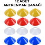 12'li Antrenman Çanağı Idman Çanağı Tas Antrenman Şapkası Eğitim Konisi Parkur Konisi Spor Çanağı - Alaçatı