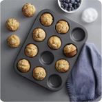 12'Li Kapsül Muffin Kalıbı Kek Kurabiye Cupcake Fırın Muffin Kalıbı