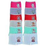 12li Kız Çocuk Renkli Likralı Pamuklu Boxer Külot, Karışık, 11-12 Yaş, TYBTONS861G1YIGN67