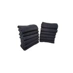 12li Paket Boya Tutmayan Mikrofiber El Yüz Spor Kuaför Havlusu 50x90 Cm