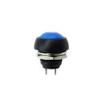 12MM PBS-33B 2 Pin Push Buton Mavi On Off 1A 250V Mini Yuvarlak Su Geçirmez Anahtar Momentary Switc