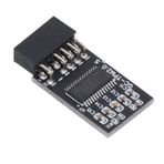 12Pin LPC Arayüzlü TPM 2.0 Modülü, Z590 H570 Q570 B560, X570 B550 A520 Ile Uyumlu