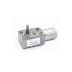 12V 10Rpm Jgy370 Redüktörlü Dc Motor M3 Vida Delikli 10 Rpm Vitrin