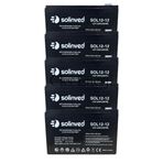 12V 12AH Ups ve Alarm Aküsü 2 Yıl Garantili (5 Adet)