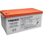 12V 200AH Trendo Jel Akü Deep Cycle Yüksek Performans Serisi Uzun Ömürlü Vrla Jel Akü