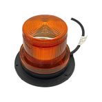 12v-24v Çakar Tepe Lamba Ledli Mıknatıslı Kablolu Sarı 128 110 Mm