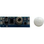 12V 24V Dc Hareket Sensörü Pır Dedektör Hareket Sensörlü - 1 m - Beyaz