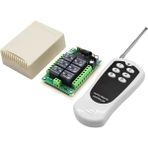 12V 433MHZ 6 Kanallı Kablosuz Kumandalı Rf Alıcılı Röle Modülü (Kutulu)