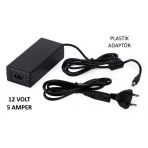 12V 5A Şerit Led Güvenlik Kamera Adaptörü