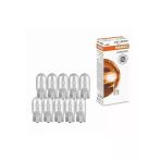 12V 5W Dipsiz Ampul, 10 Adet Paket İçinde, 2825 W5w T10 Modeli