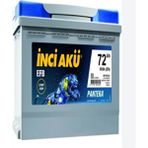 12V 70 Amper Efb (Start-Stop) Inci Akü.!! Güncel-Yeni Üretim.