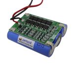 12v BMS Devreli Li-On 2000 Mah Şarjlı Matkap Batarya Grubu