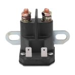 12V Çim Biçme Makinesi Röle Başlangıç, Pirinç Bobin Marş Solenoid Röle Binicilik Çim Biçme Makinesi Aksesuar 435-036, ATV Için 4.8W Bobini Ile Yüksek güç Başlatma Sağlar