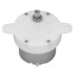 12V DC Yüksek Torsiyon Dişli Motoru, Silindir Şekli Döner Hız Motoru, Zanaat Ekran Stant aşaması ışıkları otomatları (DC6V)