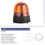 12V Döner Lamba New Holland Tip (1 Ad )