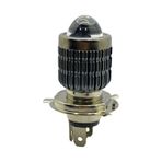 12v H4 Led Ampul 43t Hs1 Mercekli Beyaz-sarı Motosiklet