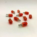 12V T10 W5w Dipsiz Park Gösterge Ampulü 10 Adet Turuncu Dipsiz P N11.558