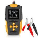 12V/24V Araba Akü Test Cihazı LCD Dijital Pil Analizörü Araba Şarj Teşhis Aracı SOH SOC CCA IR Ölçümü Araba Kamyon Motosiklet için