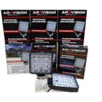 12V/24V Off Road 16 Led Kare Sis Farı