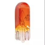 12V/5W Dipsiz Park/Gösterge Ampulu Turuncu Cam