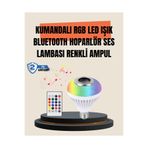 12W LED Ampul – Renkli Işık ve Dahili Hoparlör Özellikli XUCZLAMBAHOPARLÖRRR-2